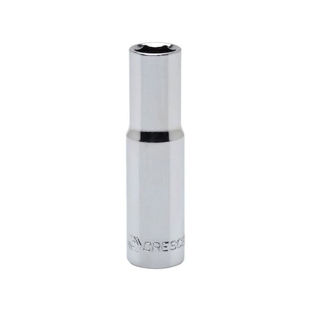 Weller Crescent 14 mm X 3/8 in. drive Metric 6 Point Deep Socket 1 pc CDDS44N